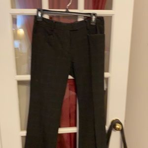 GAP Dress Slacks, Black with Tan, Lt Blue Pattern